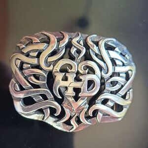 Harley Davidson Mod 925 Sterling Silver Belt Buckle